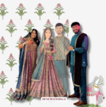 By the Bar Groom and Bride Standees